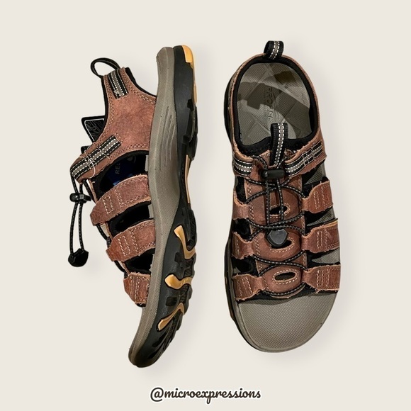 GH Bass & Co Men Propel Open Toe Beach Summer Vacation Brown Hiking Water Sandal - Picture 8 of 8